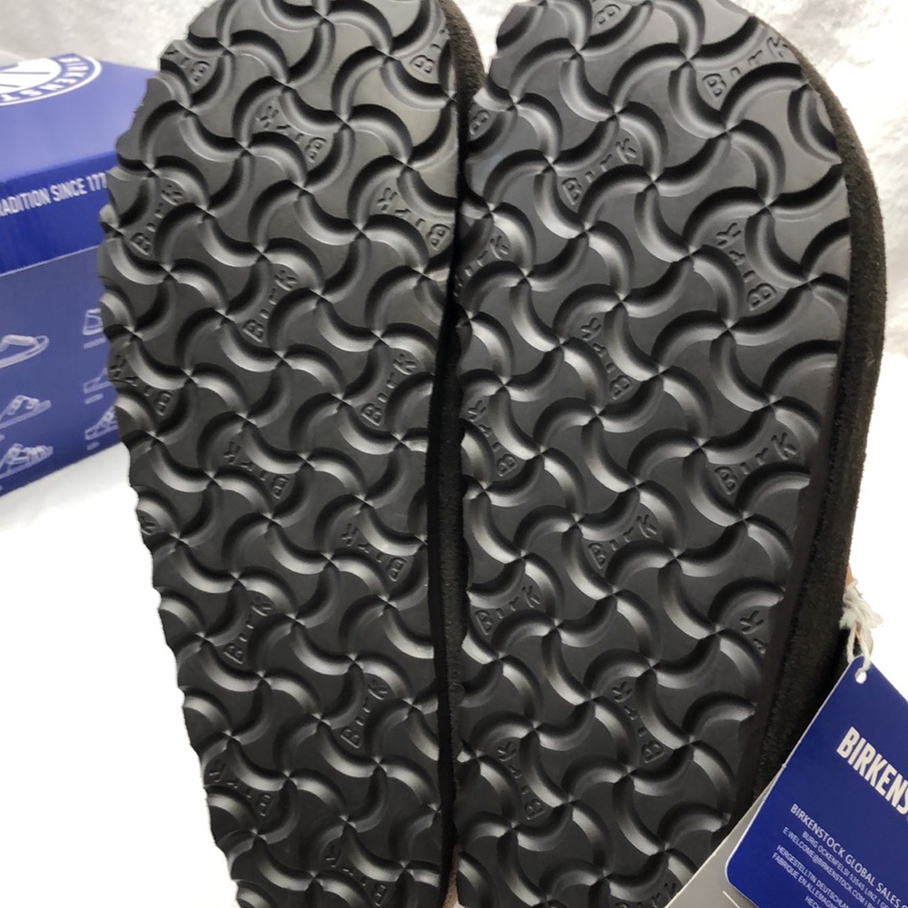 Women's Birkenstock Boston Mink Shoes - Picture 3 of 3